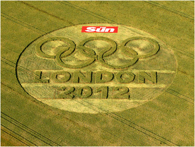 French Olympic Crop Circle